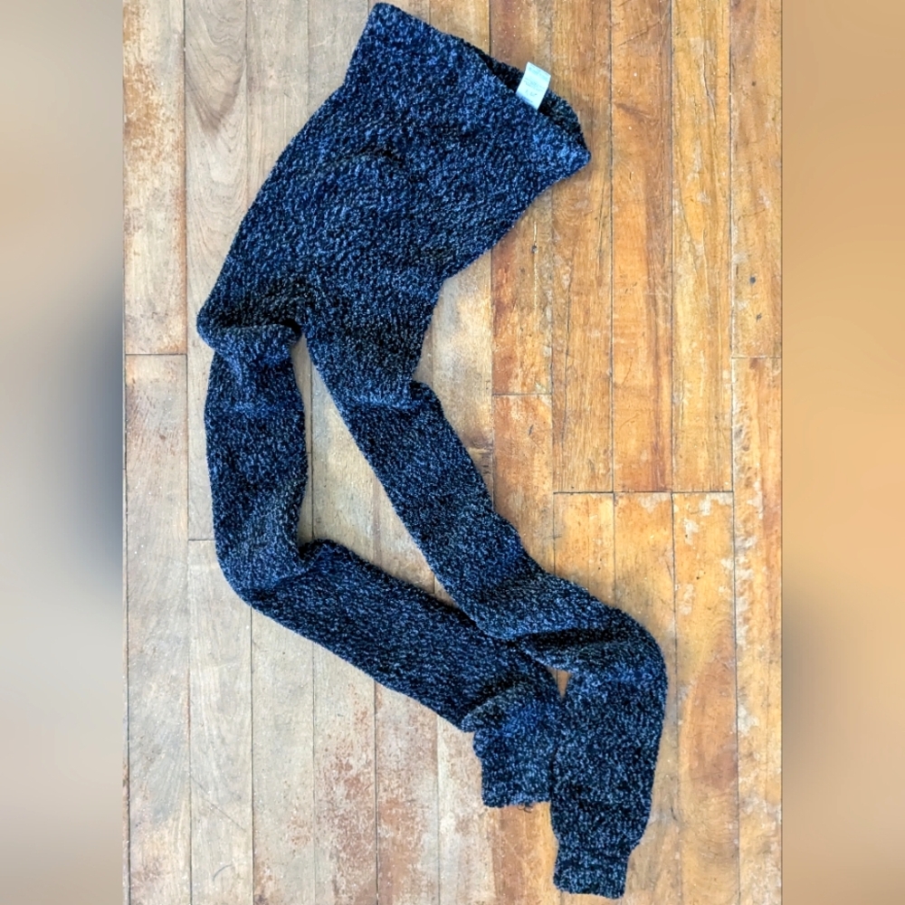 Fuzzy Fleece Ankle Tights